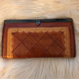 Handcrafted leather wallet by EJ Gurney